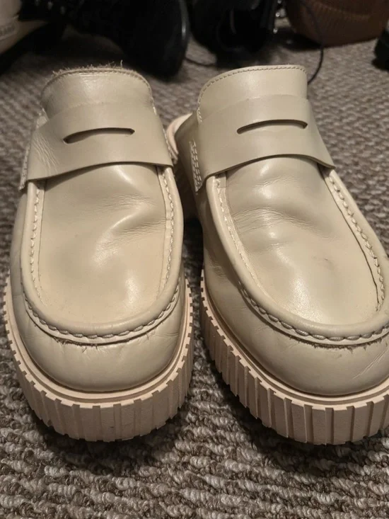 Sorel Women's Cream Platform Clog Mules - Picture 5 of 11